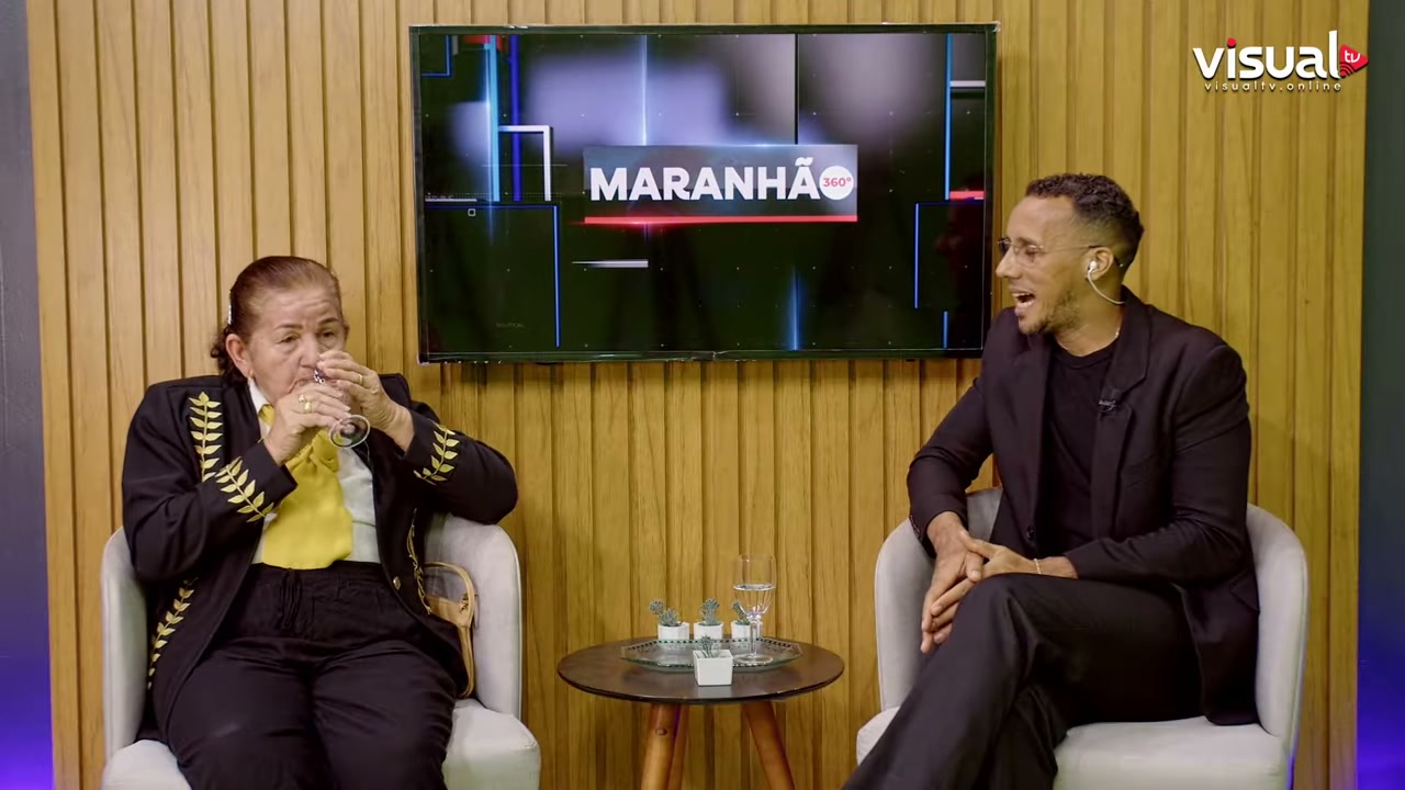 Eunice Viana durante entrevista ao Maranhão 360