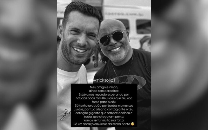Cantor Rick, da dupla Rick & Renner, morre em acidente de helicóptero em Santa Catarina