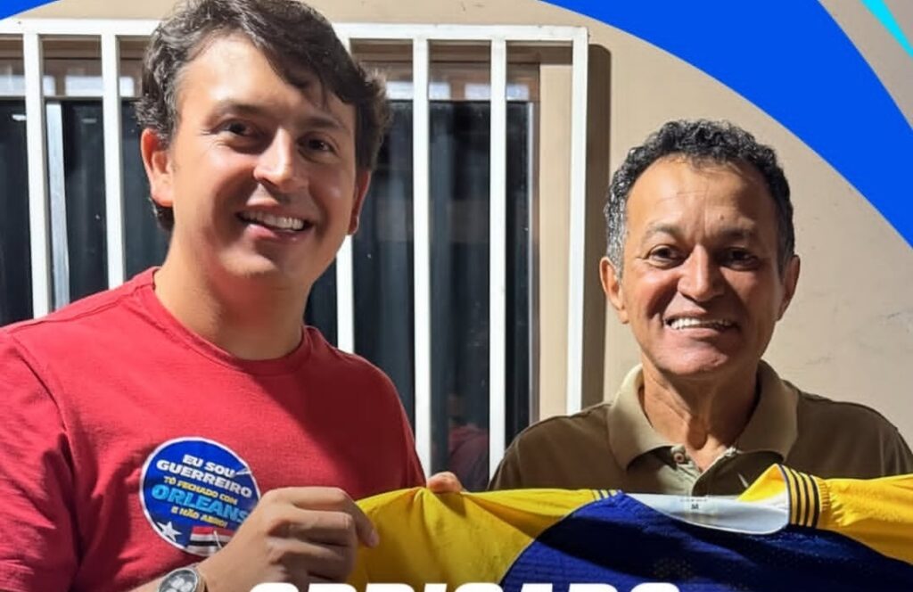 Prefeito Gilson Guerreiro agradece Serginho pela passagem na Secretaria de Esportes de Grajaú