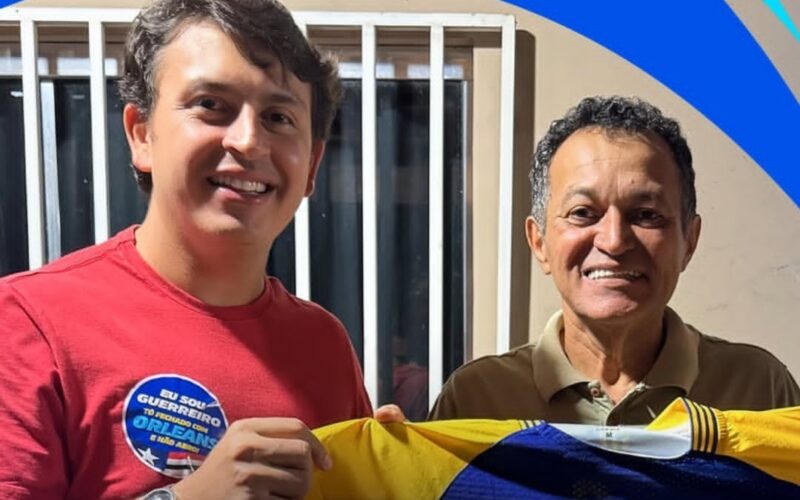 Prefeito Gilson Guerreiro agradece Serginho pela passagem na Secretaria de Esportes de Grajaú
