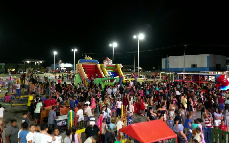Festa do Dia das Crianças lota a Praça de Eventos de Itaipava do Grajaú